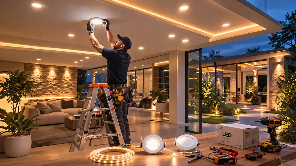LED Lighting Installation 4