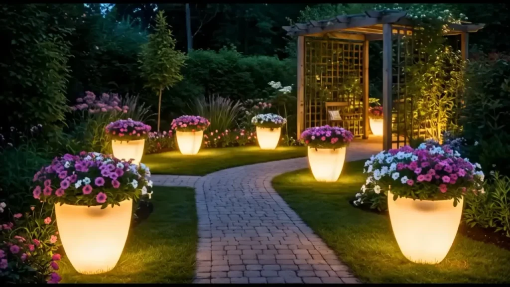 Professional Charlotte Landscape Lighting Ideas at Night Creative Charlotte landscape lighting ideas highlighting pathways, gardens, and outdoor night aesthetics