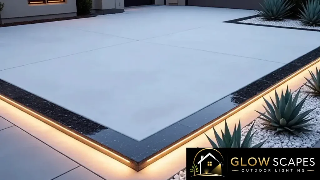 Charlotte landscape lighting ideas 2 Outdoor garden and patio illuminated with energy-efficient LED lighting, highlighting plants, pathways, and seating areas